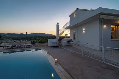 Image de Chic Greek Villa & Cave Estate with Pool and Hot tub