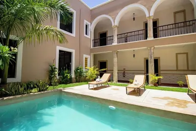 Image de 2 Units Double Beds | Pool | Centro Mérida Near Parque Santa Lucia