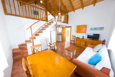 Image de Maison rurale 'Casas Pepe 5 Bungalow' avec terrasse privée, Wi-Fi et climatisation