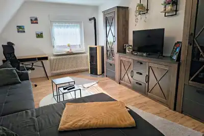 Image de FeWo Plaggenburg: The family realm 140m² feel good - Holiday apartments