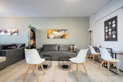 Image de Family 2brm Flat in Patissia-Acropolis View by ΜΡS