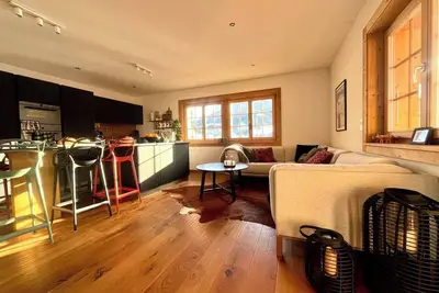 Image de Charming 3-bedroom flat in cozy Château-d’Œx chalet
