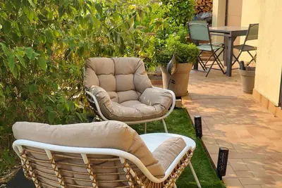 Image de T2 cosy a Millau Terrasse privee, vue Pouncho