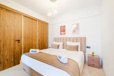 Image de 3 min de Guéliz – Appart avec balcon, vue piscine