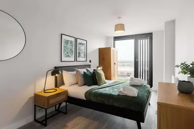 Image de Chic 2 Bed Flat in Central Birmingham