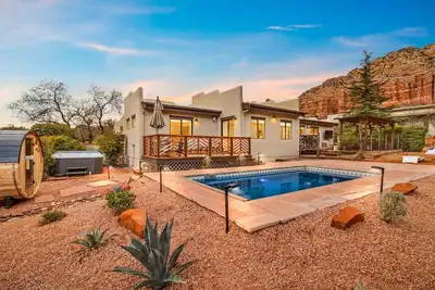 Image de Desert Adobe with Heated Pool, Hot Tub, Firepit, Sauna