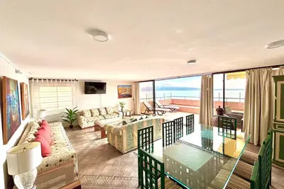 Espectacular departamento en Reñaca, primera linea