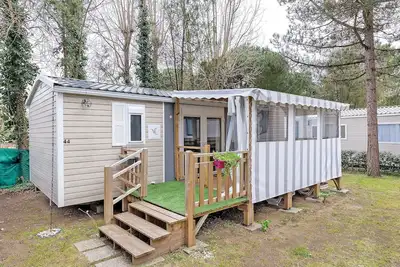 Image de Mobile Home au calme 6 personnes bois dormant 4 étoiles