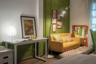 Image de Quiet Family 6br Home/Large Balcony/Street View/5' to Train St/Free Laundry