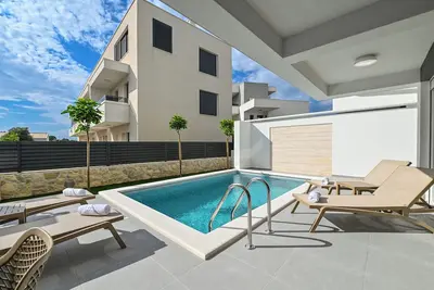 Image de Two-bedroom apartment Smash A3 with private pool
