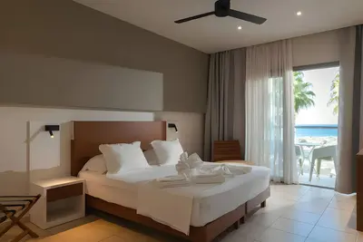Image de Villa « 1 chambre, piscine privée, vue mer » avec Wi-Fi et climatisation
