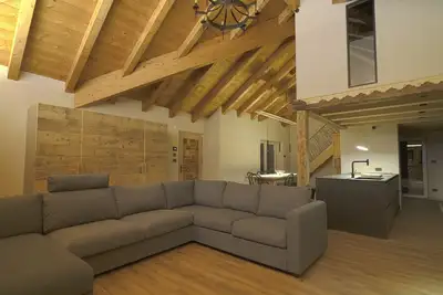 Image de Sky Loft @ Cervo: Design, Relaxation and Panoramic Views in the Heart of Moena