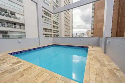 Image de Loft com Piscina, Academia e Garagem no Gonzaga