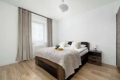 Image de Przemysłowa 4 Kraków | Bright One-Bedroom Apartment | Functional Interiors | Remote Working