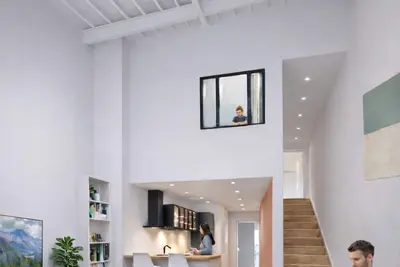 Image de Loft d'Architecte en duplex 3 Chambres doubles & 2 Parking privés