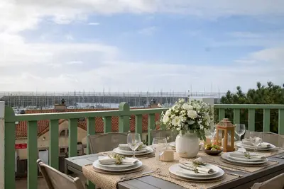 Image de Bel appartement superbe vue port Bourgenay 4 personnes