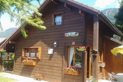 Image de Chalet « 6p Confort-Le Chardon Blanc » : Vue Montagne, Terrasse Privée et Wi-Fi