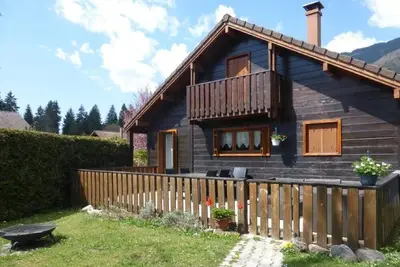 Image de Chalet « 6p Classique - L'ourson » : Vue Montagne, Terrasse Privée et Wi-Fi