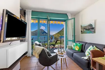 Image de Appartement avec vue sur le lac de Lugano