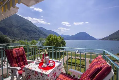 Image de Appartement avec vue sur le lac de Lugano