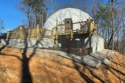 Image de Luxury dome - hot tub-star glazing romantic getaway