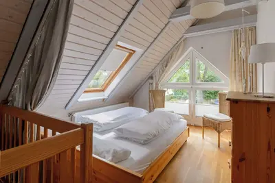 Image de Cozy semi-detached house centrally located in Husum with terrace