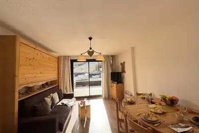 Image de À 10m des pistes de ski, Rez-de-chaussée, terrasse, 35m², Vars