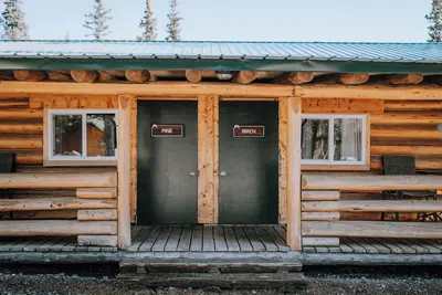 Image de Birch Cabin: Mountain Escape | Sleeps 4 | No Cleaning Fees | Private Bathroom