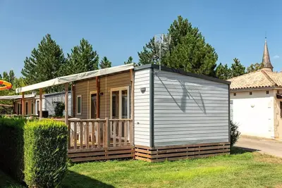 Image de Mobil-home | Premium Exclusive | 2 Ch. | 4 pers. | Terrasse Lounge | A/C | Tv