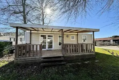 Image de Mobil-home | Premium | 3 Ch. | 6 pers. | Terrasse surélevée | A/C