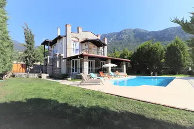 Image de Xt46, Authentic stonework 3 bedroom villa with private pool and secluded garden.