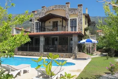 Image de Xt37, 3 bedroom villa to rent in Hisaronu Fethiye with private pool and garden.