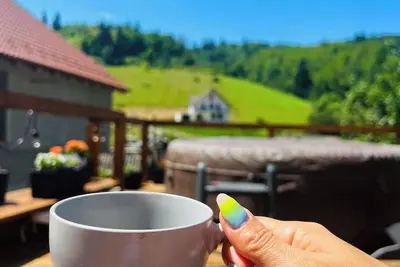 Image de Cozy 3-bedroom house in gorgeous Holbav with Ac and fireplace for relaxing stays