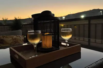 Image de Cosy village apartment with Oroklini hill views