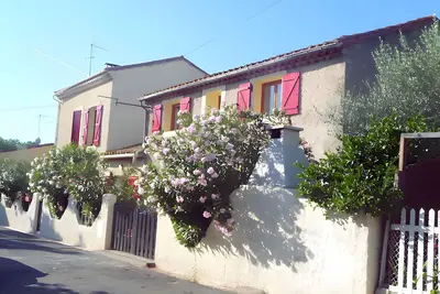 Image de Chambre « Bambou » avec terrasse partagée, Wi-Fi et climatisation