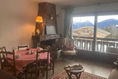 Image de Appartement 3 pièces pour 6 pers. avec balcon à Combloux