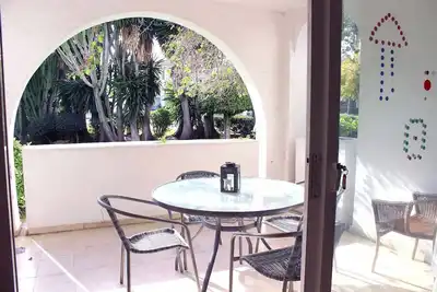 Image de Appartement pour 6 personnes, vues jardins