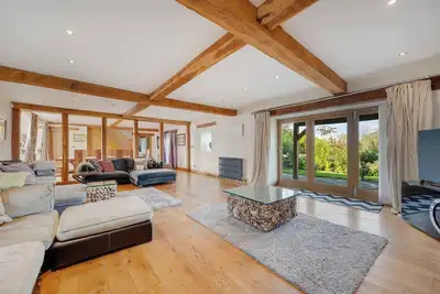 Image de Magnifique retraite à la campagne, bain à remous