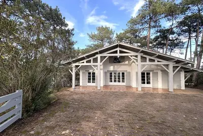 Image de Villa Lège-Cap-Ferret, 4 chambres, 8 pers. , jardin clos, animaux admis
