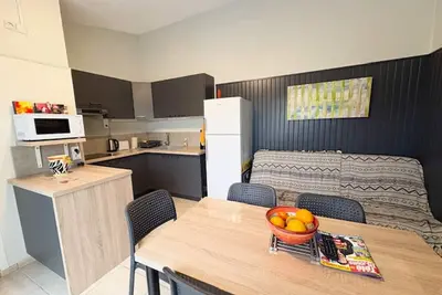 Image de Villa T2+Mezzanine Climatisée 5/6p Proche Plage