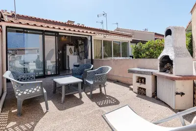 Image de Pavillon Studio Mezzanine Gruissan Ayguades - Animaux Bienvenus, Parking Gratuit