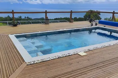 Image de Maison F5 de plain-pied, piscine, idéal pour votre séjour à l'île de la Réunion