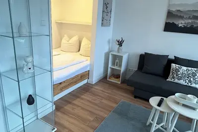 FeWo am Deich 2, modern apartment with balcony and elevator