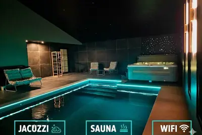 Image de Ô Temps Suspendu standing _ piscine intérieure, jacuzzi, sauna privés _ campagne