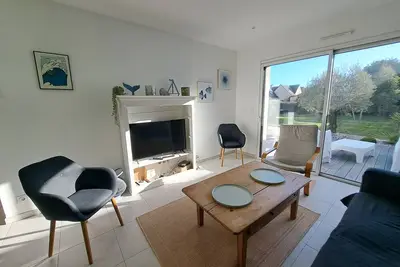 Image de Maison familiale avec la plage à pied!