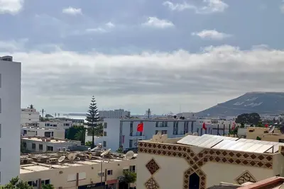 Image de Cœur d'Agadir, le sable est animations à proximité