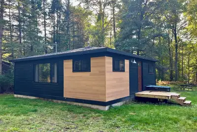 Image de Cabin in Elcho & Post Lake-on Utv&Snowmobile Trail, Fishing, Hiking