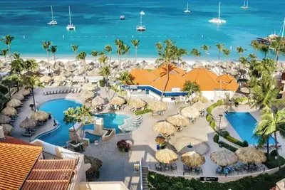 Image de Palm Beach Aruba Oceanfront 2bdrm 2bath huge patio Playa Linda Resort amenities