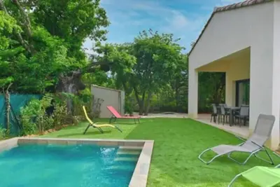 Image de •Villa avec piscine pour 6 personnes à Blauzac•