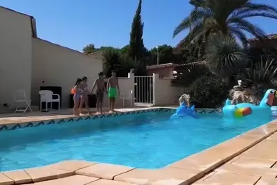 Image de Belle  villa méditerranéenne avec grande piscine idéale en famille